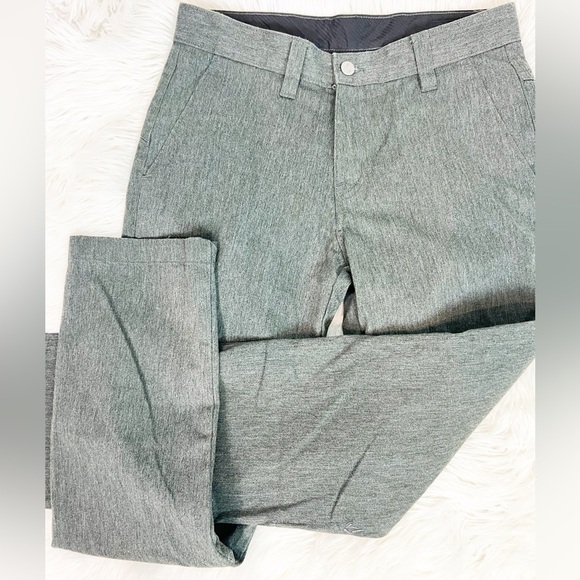 VOLCOM GRAY STRAIGHT LEG FLAT FRONT PANTS MENS SZ 29 - Picture 7 of 7